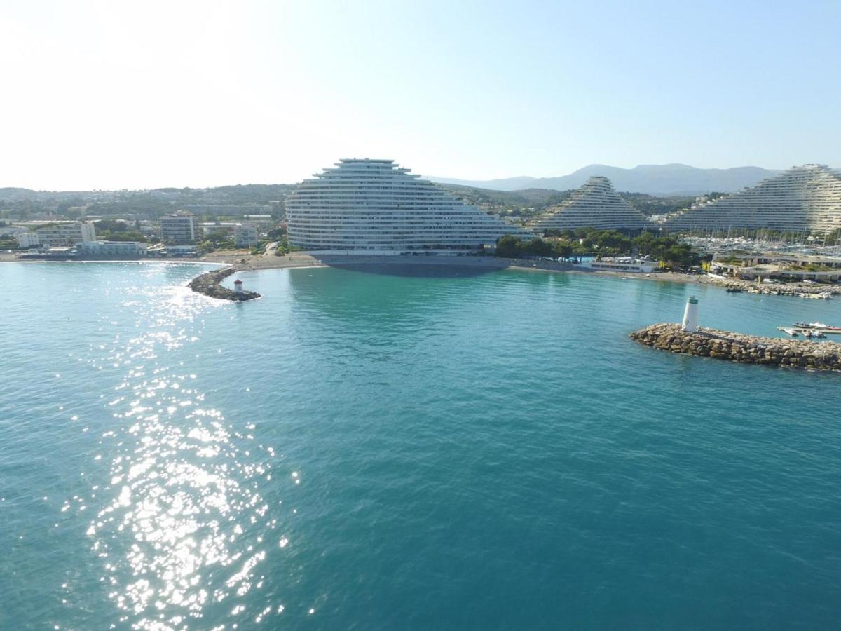 Studio Renove En Bord De Mer Avec Terrasse, Parking Et Wifi A Villeneuve-Loubet - Fr-1-252A-29 エクステリア 写真